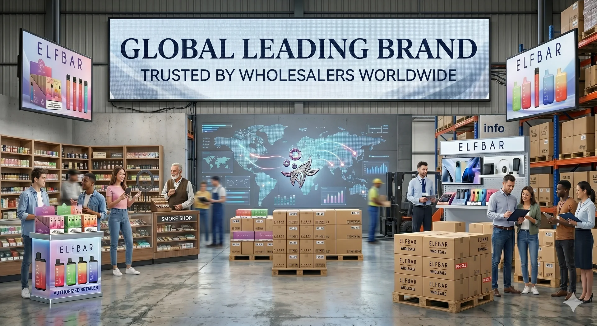 A diverse group of people, representing different types of sellers