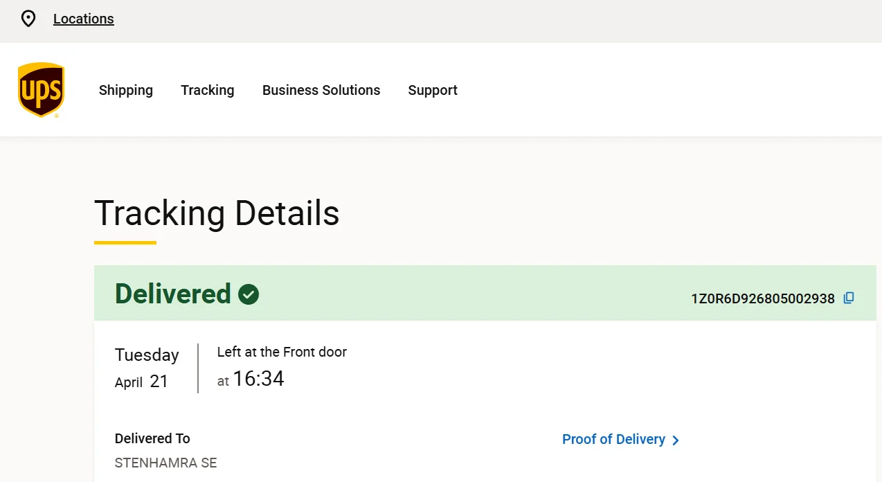 A map showing a shipping route from China to Europe