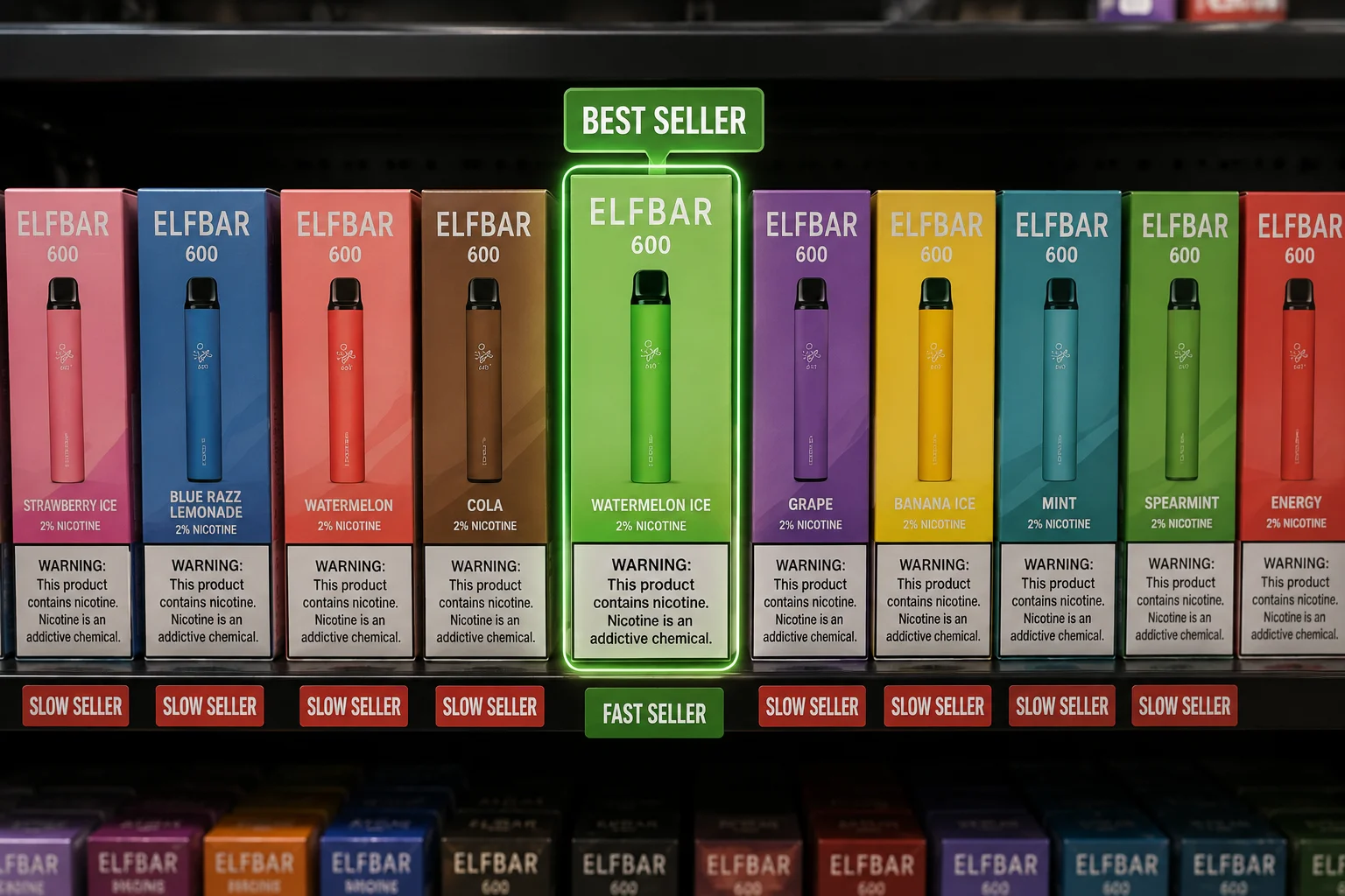 One popular vape flavor highlighted among many others
