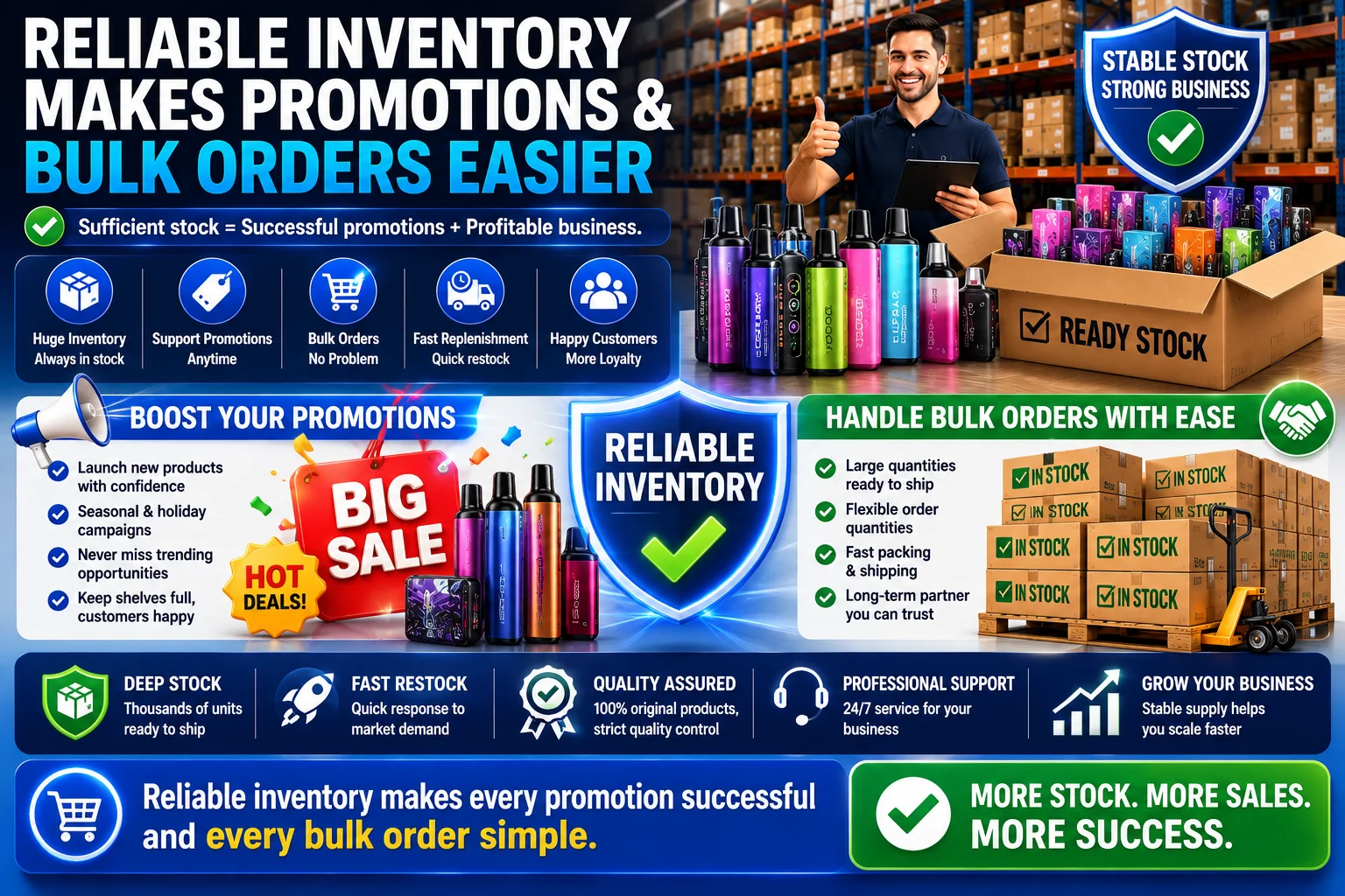 popular vape models stable inventory wholesale