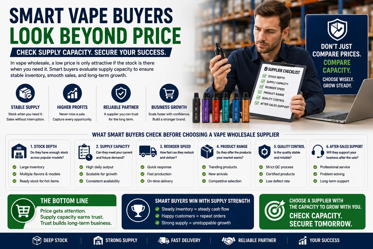 deep stock reduces missed vape sales opportunities