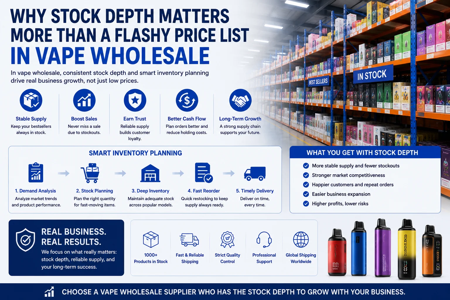 reliable inventory vape wholesale promotions bulk orders