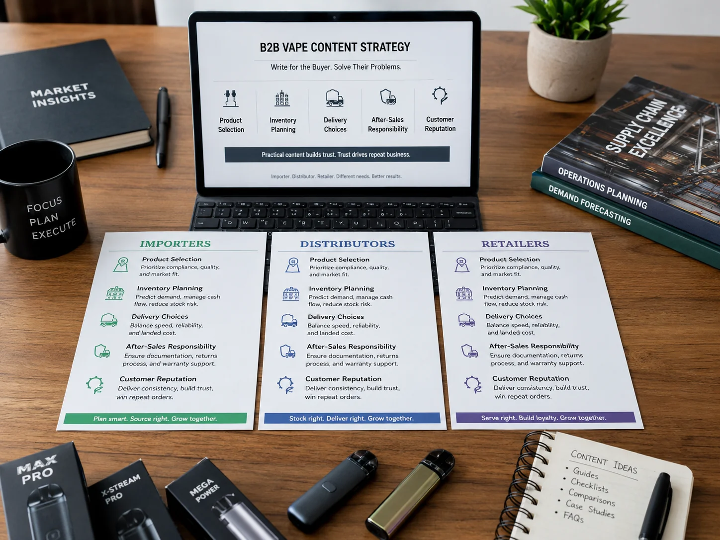 vape content for importers distributors retailers