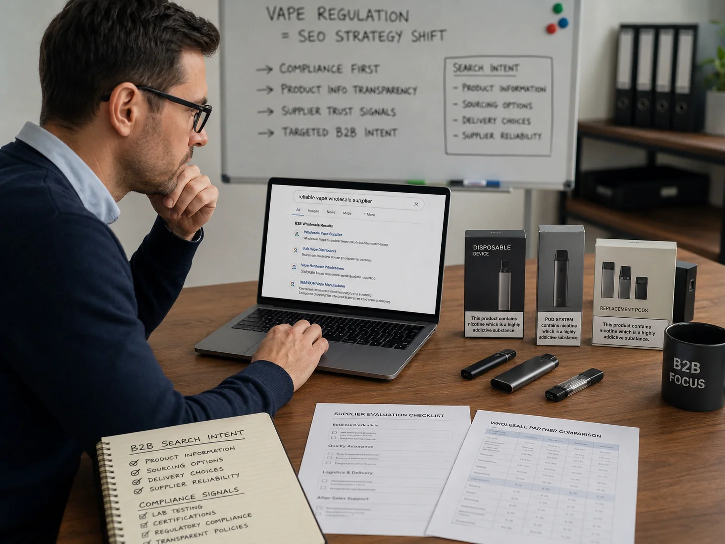 vape regulation wholesale SEO