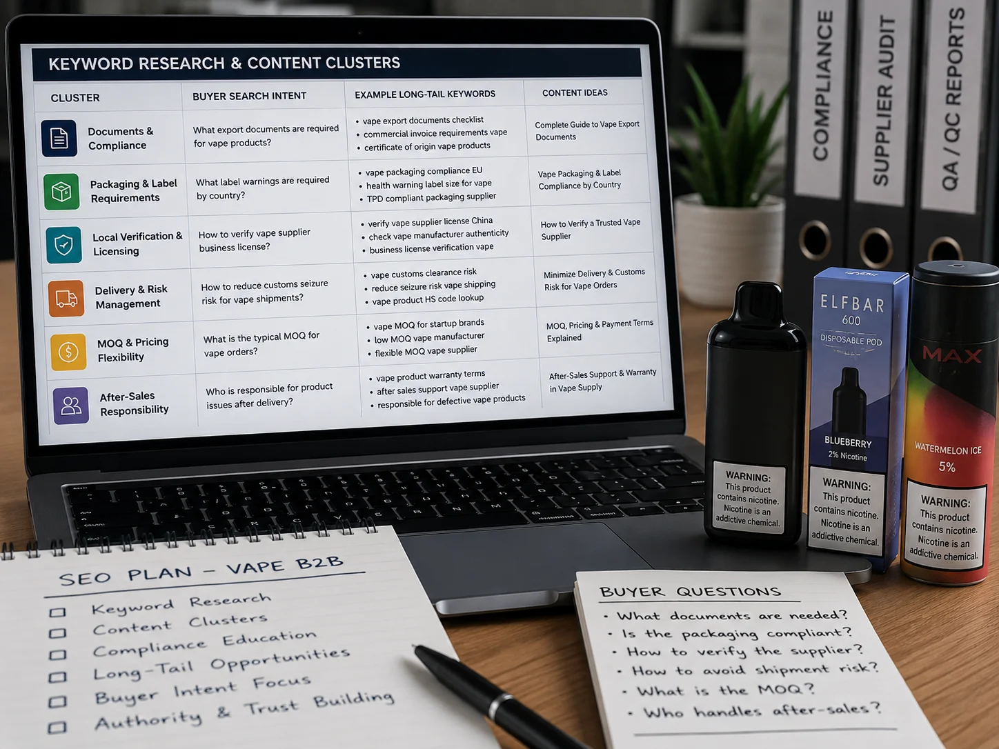 vape compliance education SEO