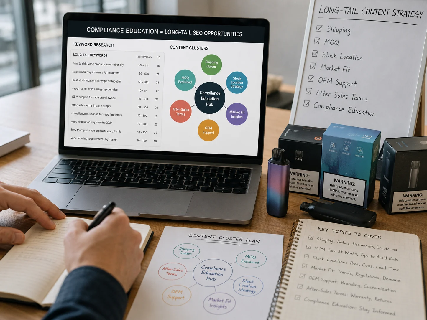 compliance education vape SEO
