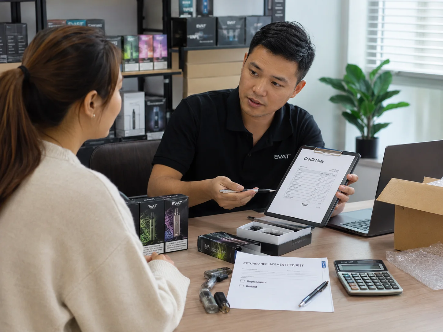 Replacement Refund or Credit vape wholesale replacement refund credit