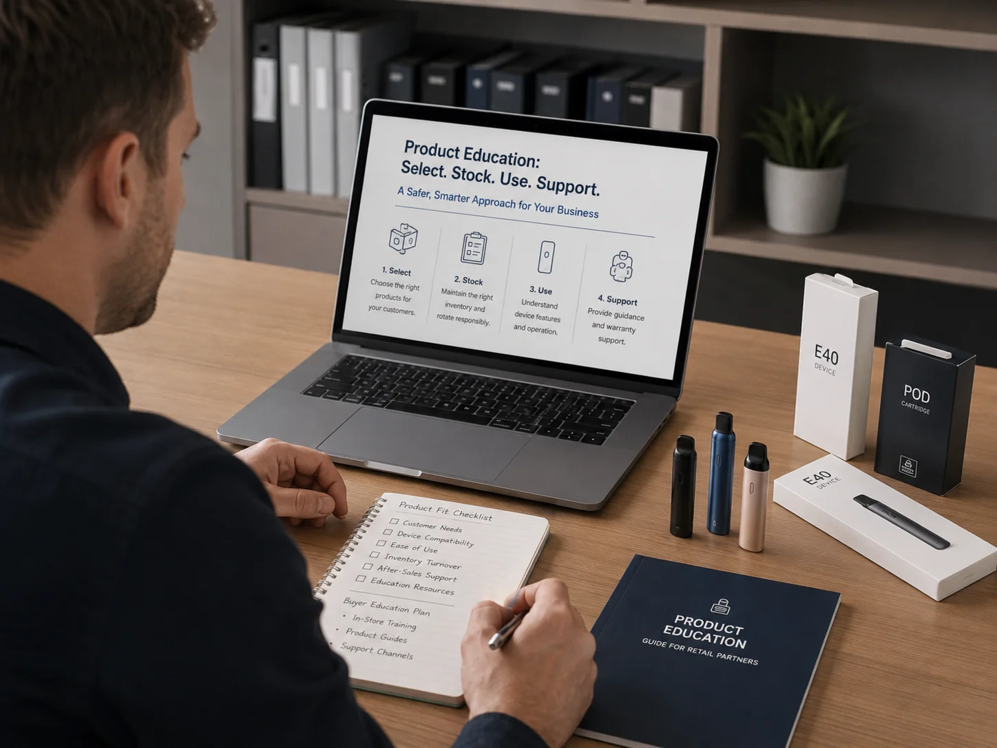vape product education for wholesale buyers