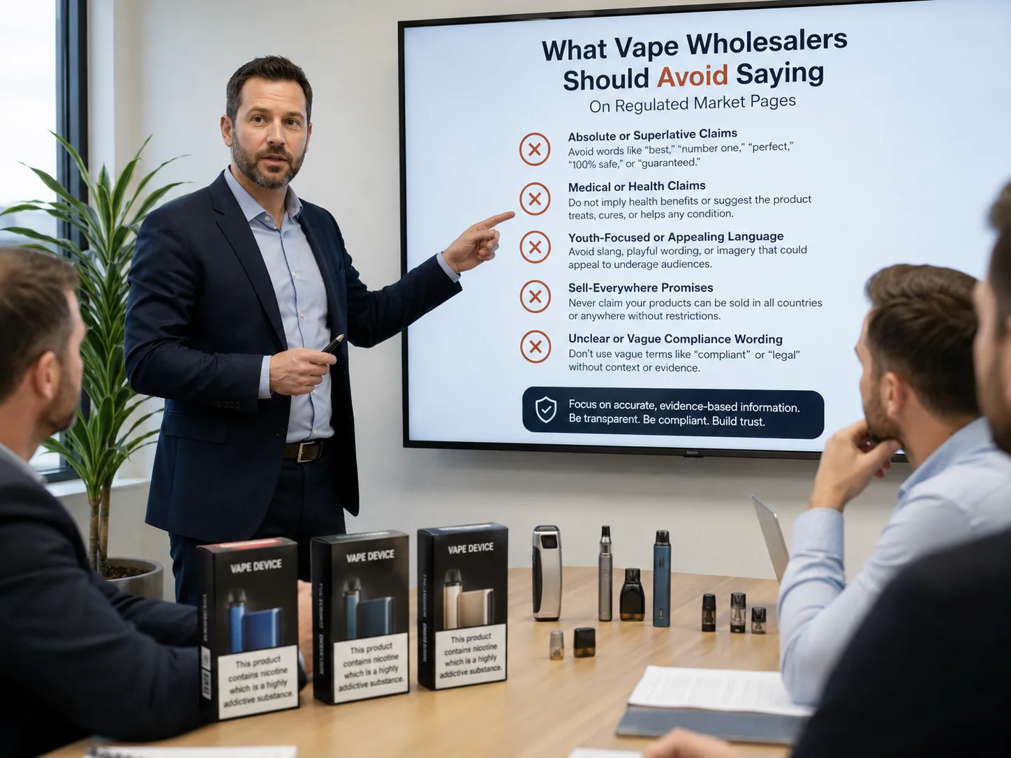 regulated vape market content