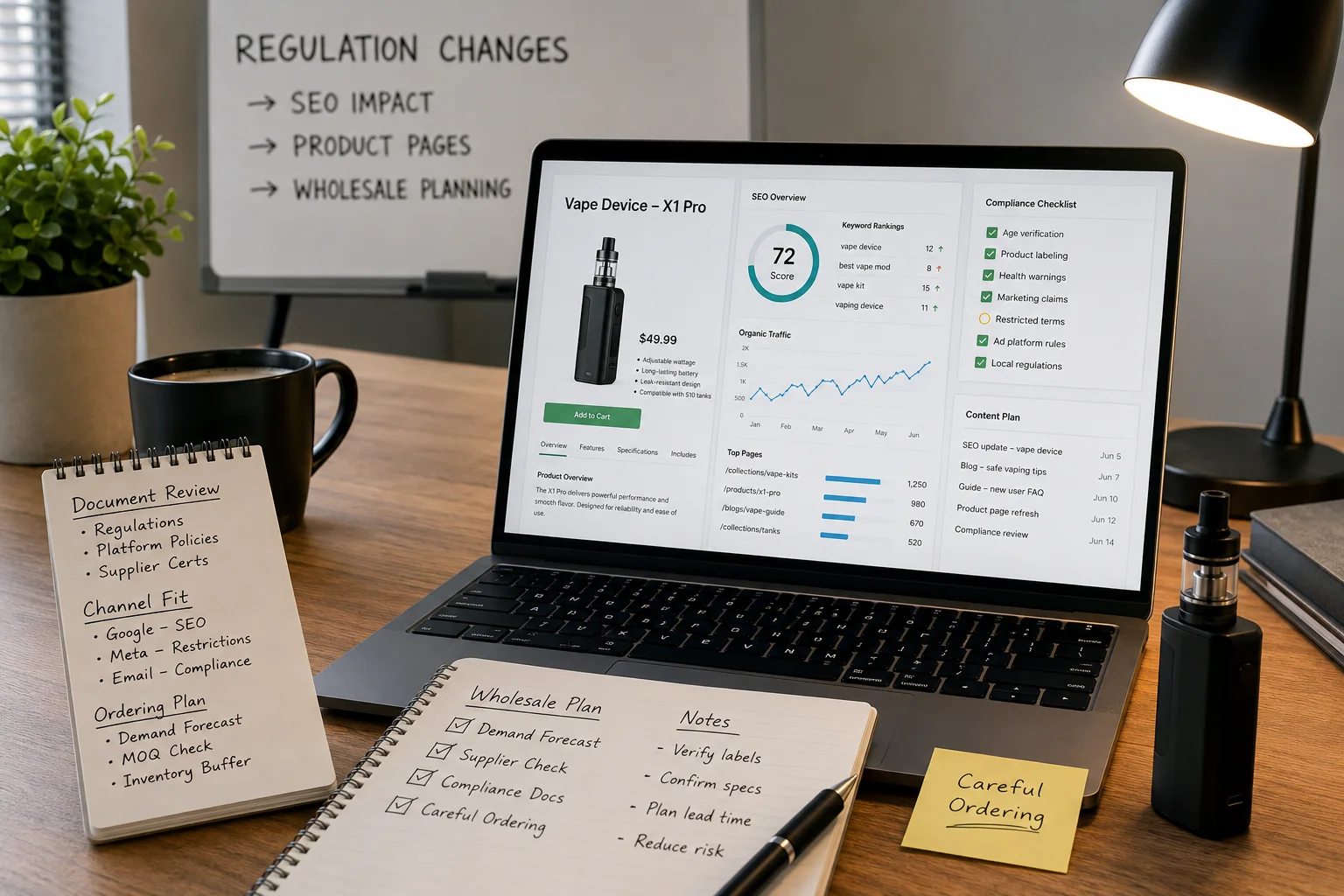 wholesale vape order information
