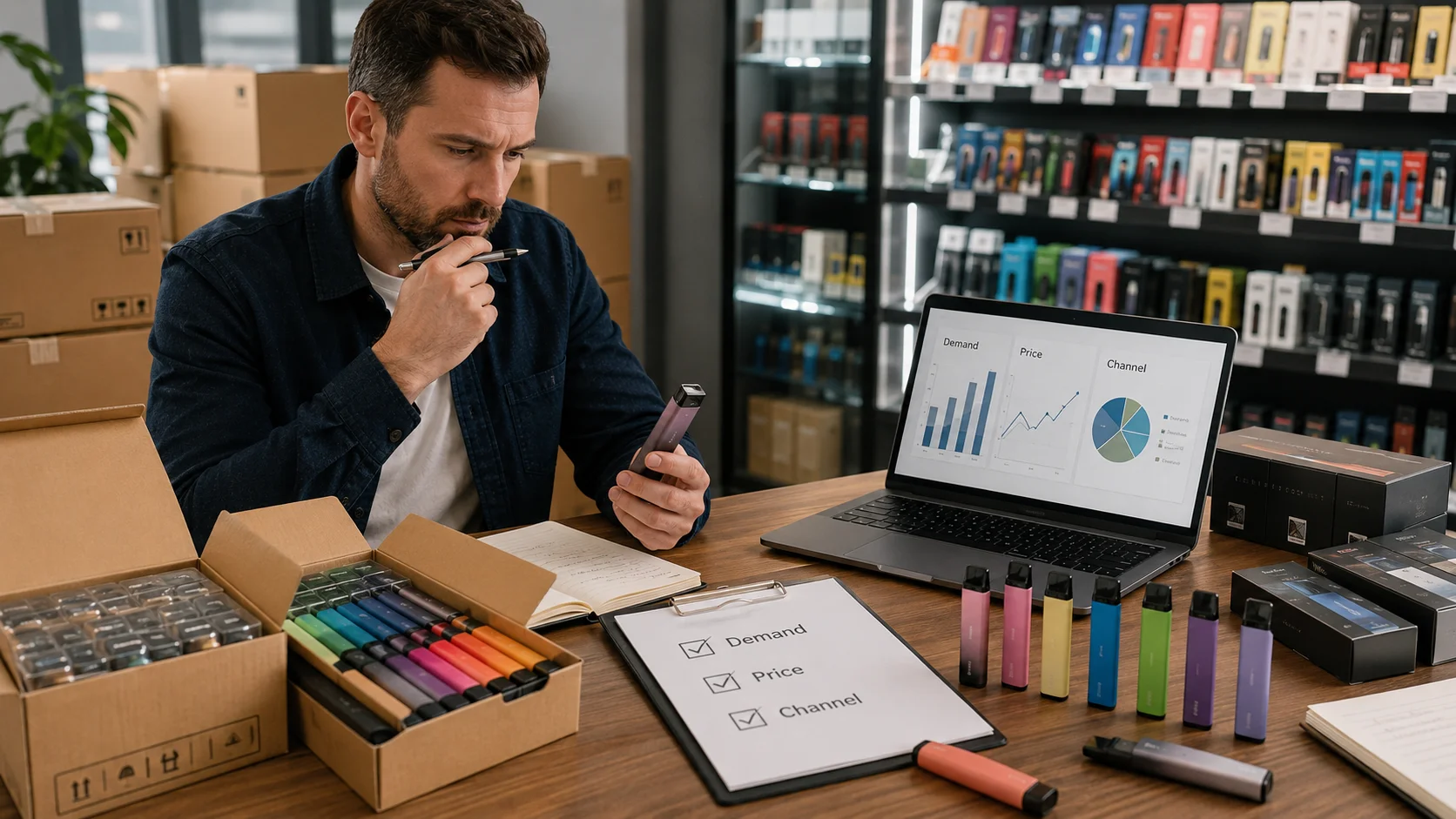 Vape wholesale product selection strategy Why too many options can slow down a vape buyer during wholesale vape product selection