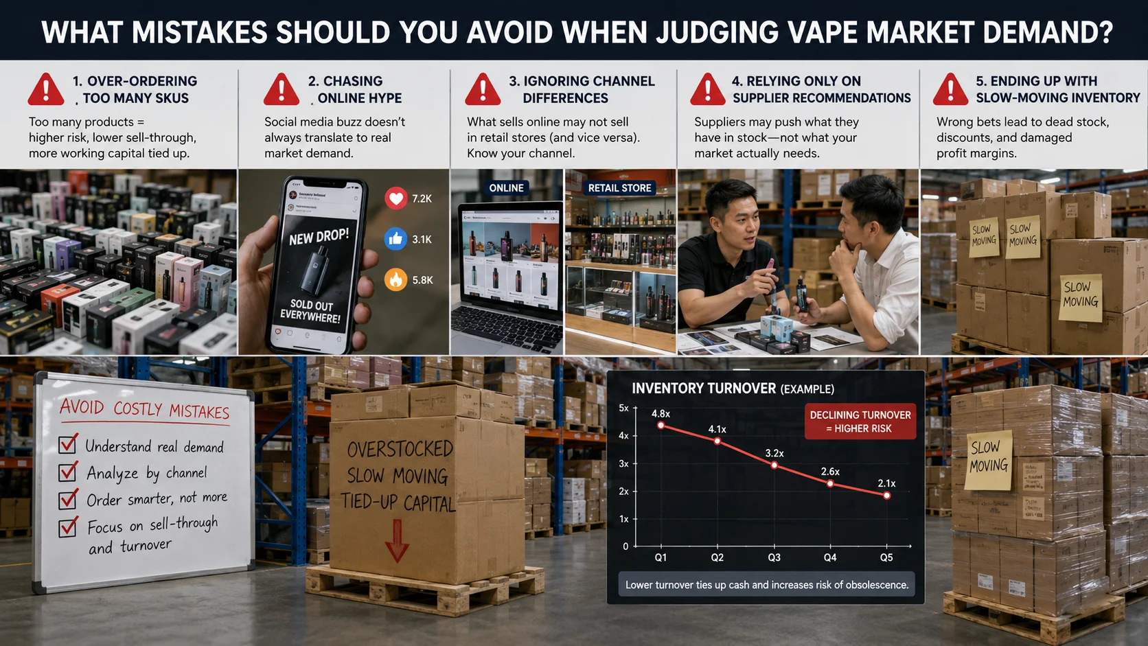 How to judge if a product line fits your market and avoid inventory mistakes