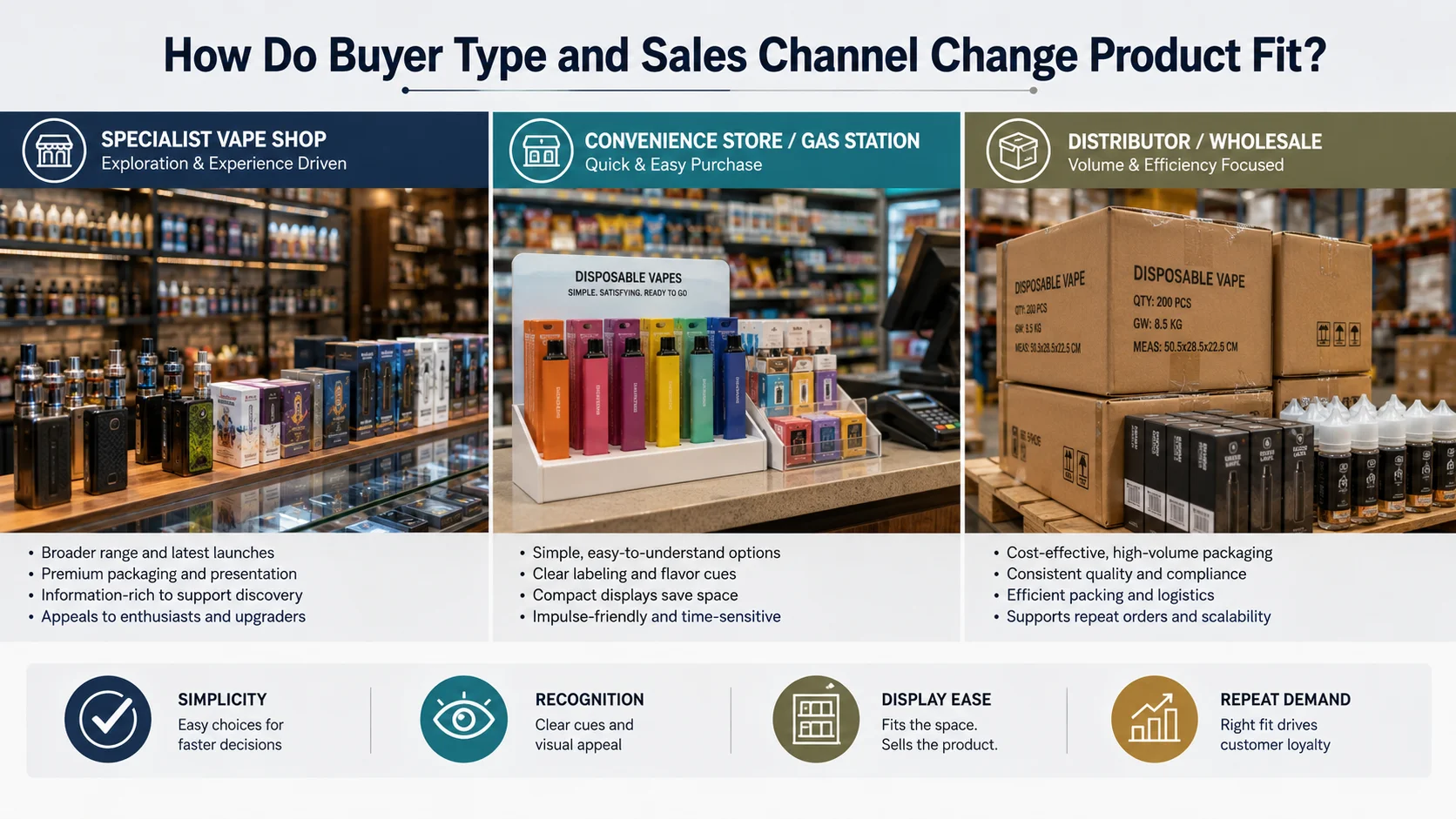 Vape inventory planning for wholesalers Why too many options can slow down a vape buyer and affect inventory planning