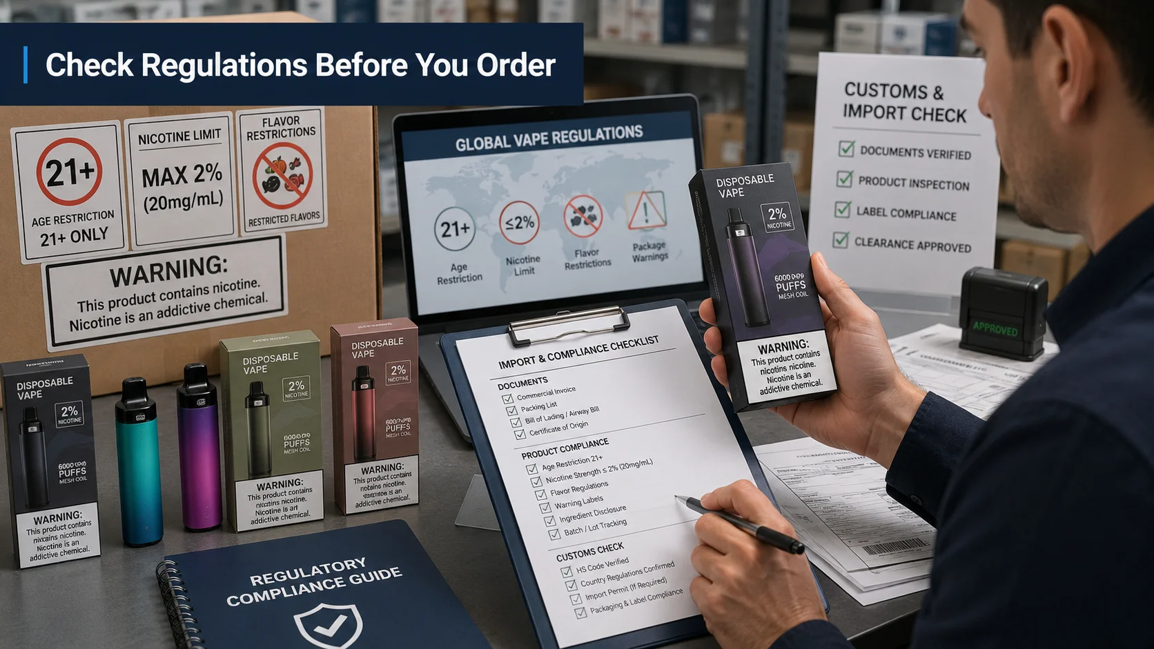 How to judge if a product line fits your market under vape regulations