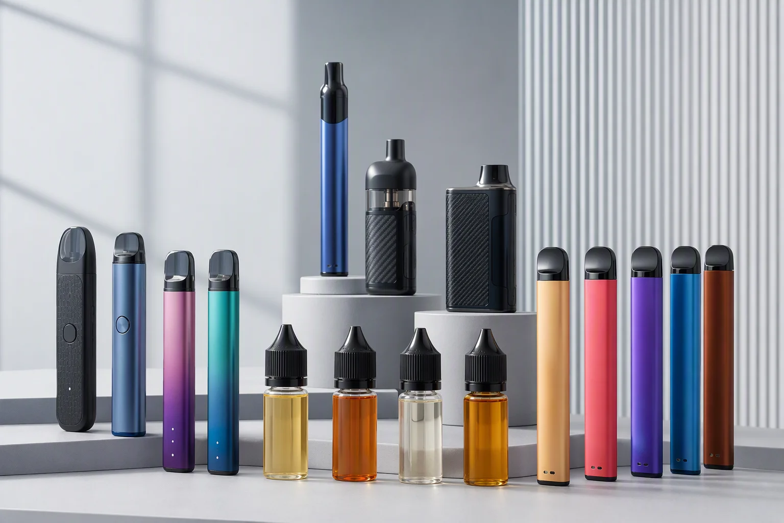 Flavor fade evaluation of disposable vape samples across usable life stages