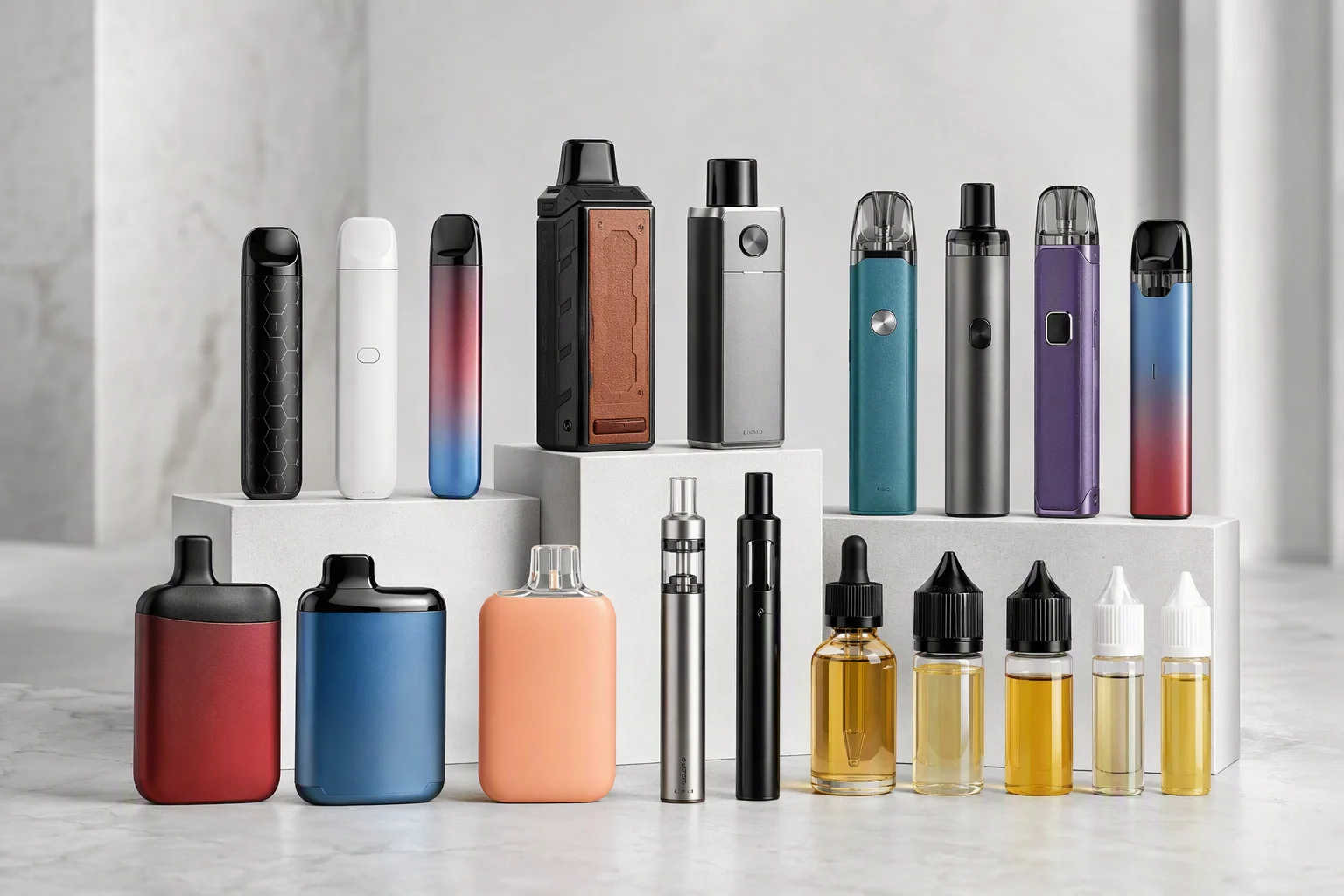 Mixed-source branded vape inventory traceability records for vape wholesalers