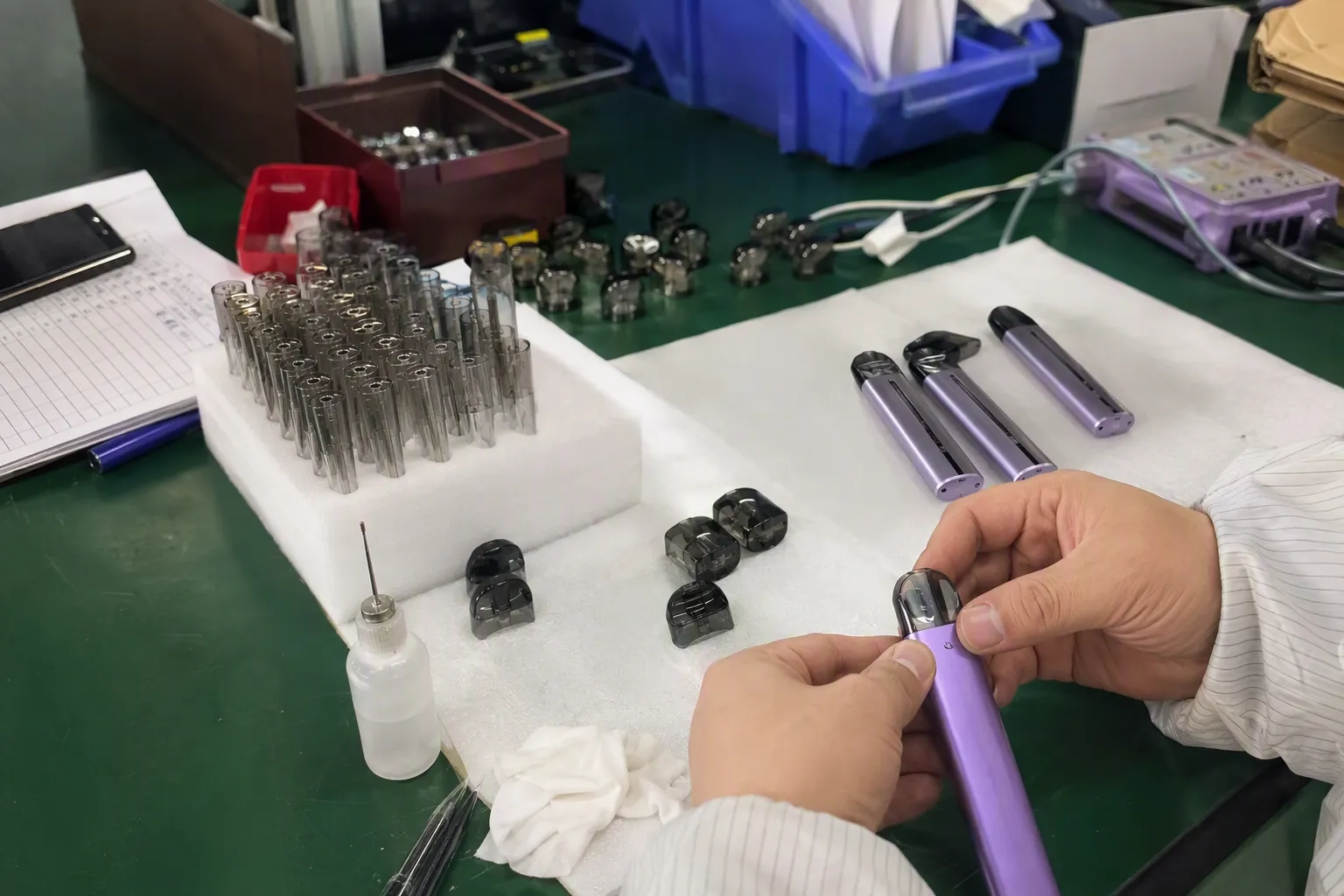 product detail (from section: Define What Will Be Checked Before Production Is Finished) — Define What Will Be Checked B