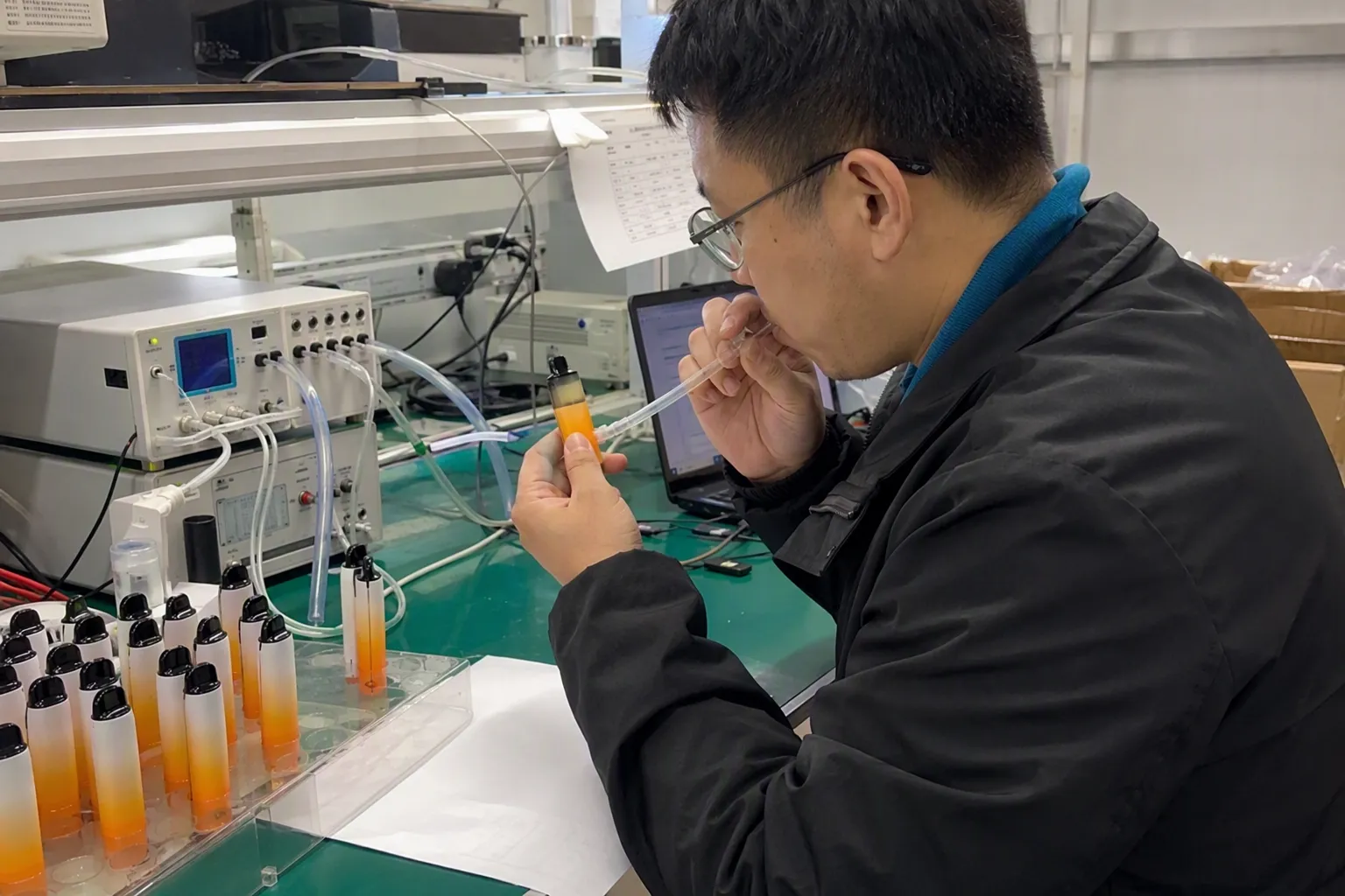 device testing (from section: What is the most important output of a Quarterly U.S. vape compliance and inventory review