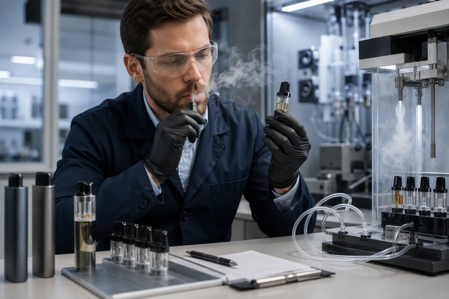 device testing (from section: Does physical compatibility prove that a refill container is ready for sale?) — Does physi