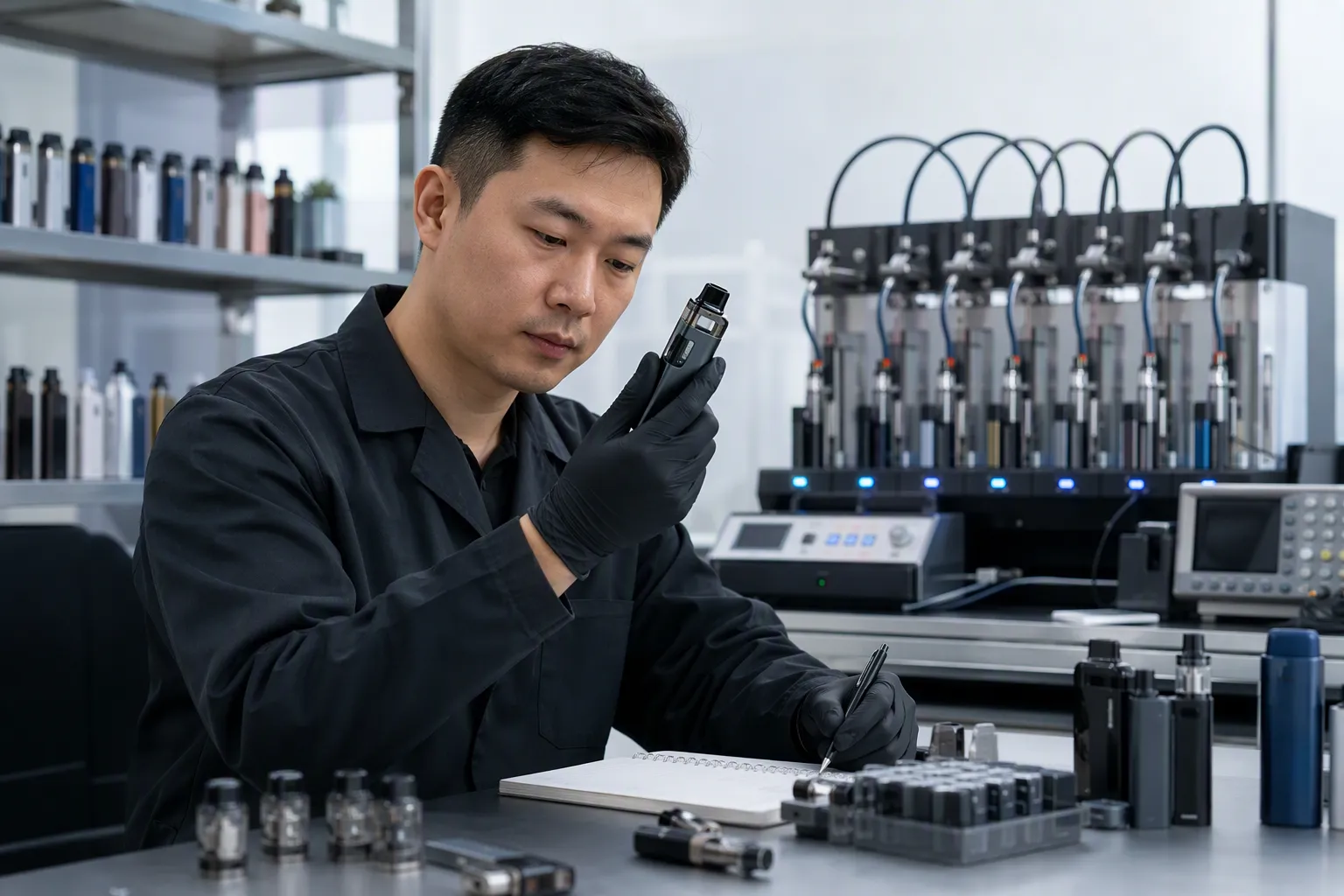 device testing (from section: What Should Buyers Do When Actual Vape Charging Time Differs From the Claim?) — What Shoul
