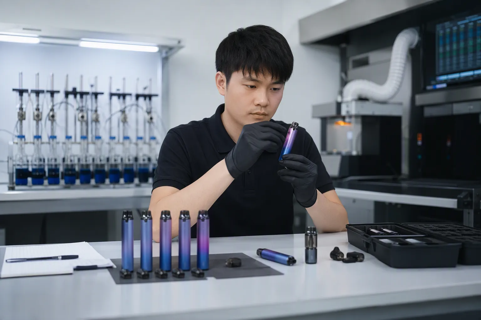 product detail (from section: What is the safest stage to place a first order for a new vape product?) — What is the saf