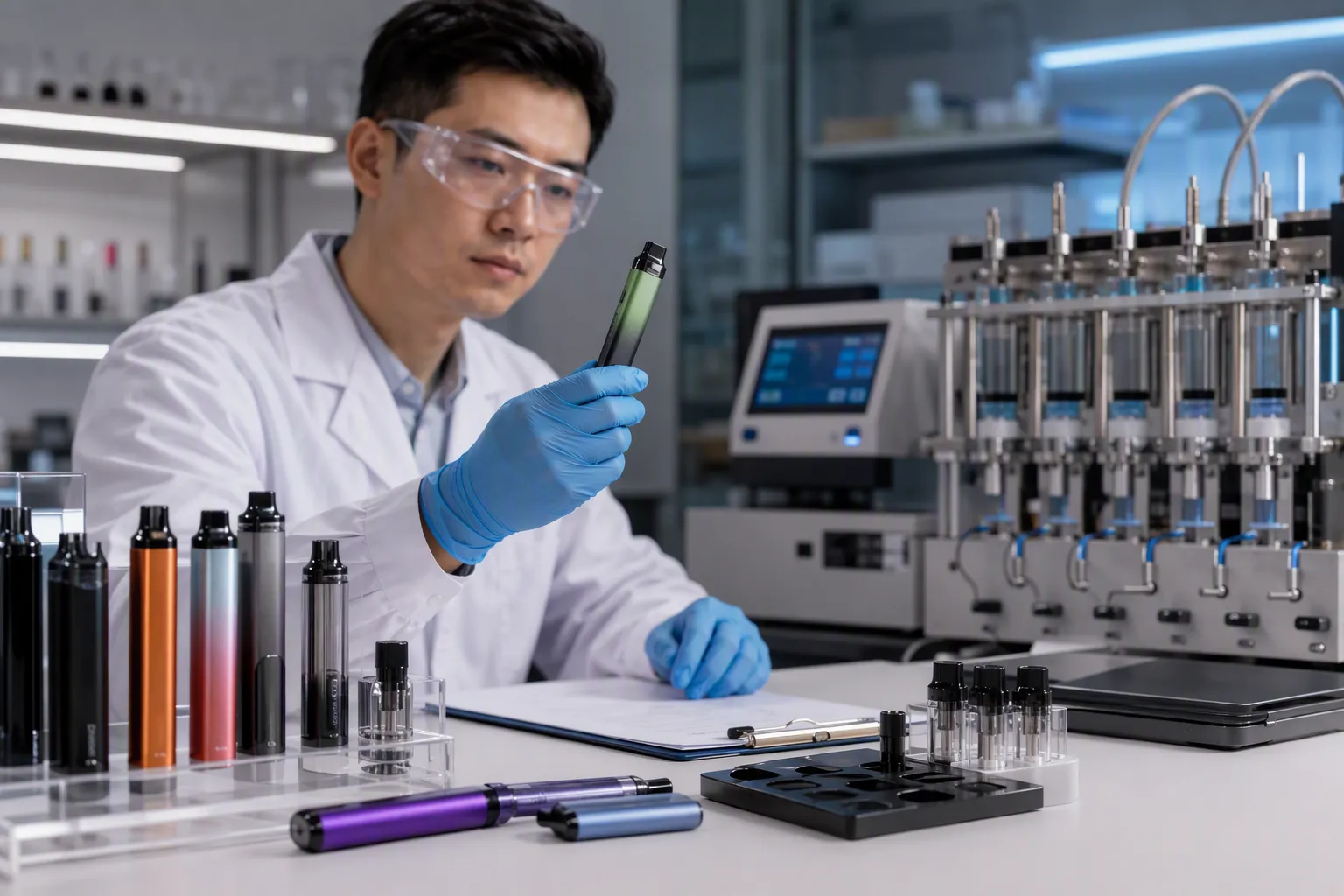 device testing (from section: A Procurement Checklist Before You Approve a Vape Order) — A Procurement Checklist Before 