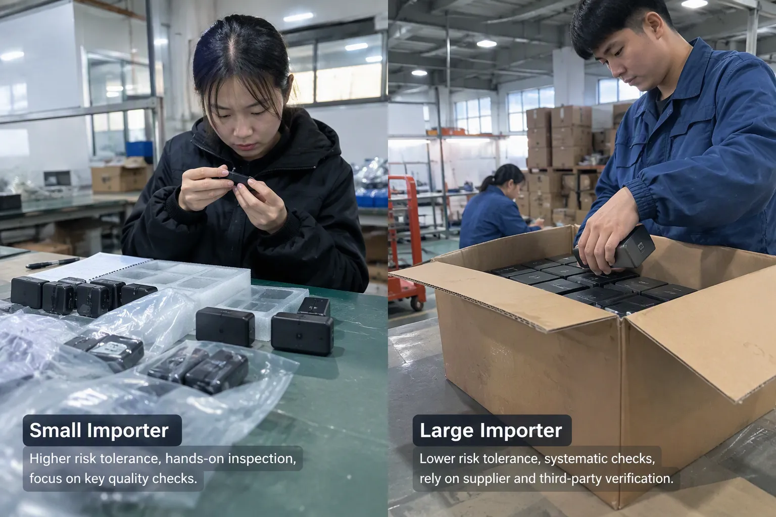 How Should Small and Large Importers Approach Risk Differently (from section: How Should Small and Large Importers Appro