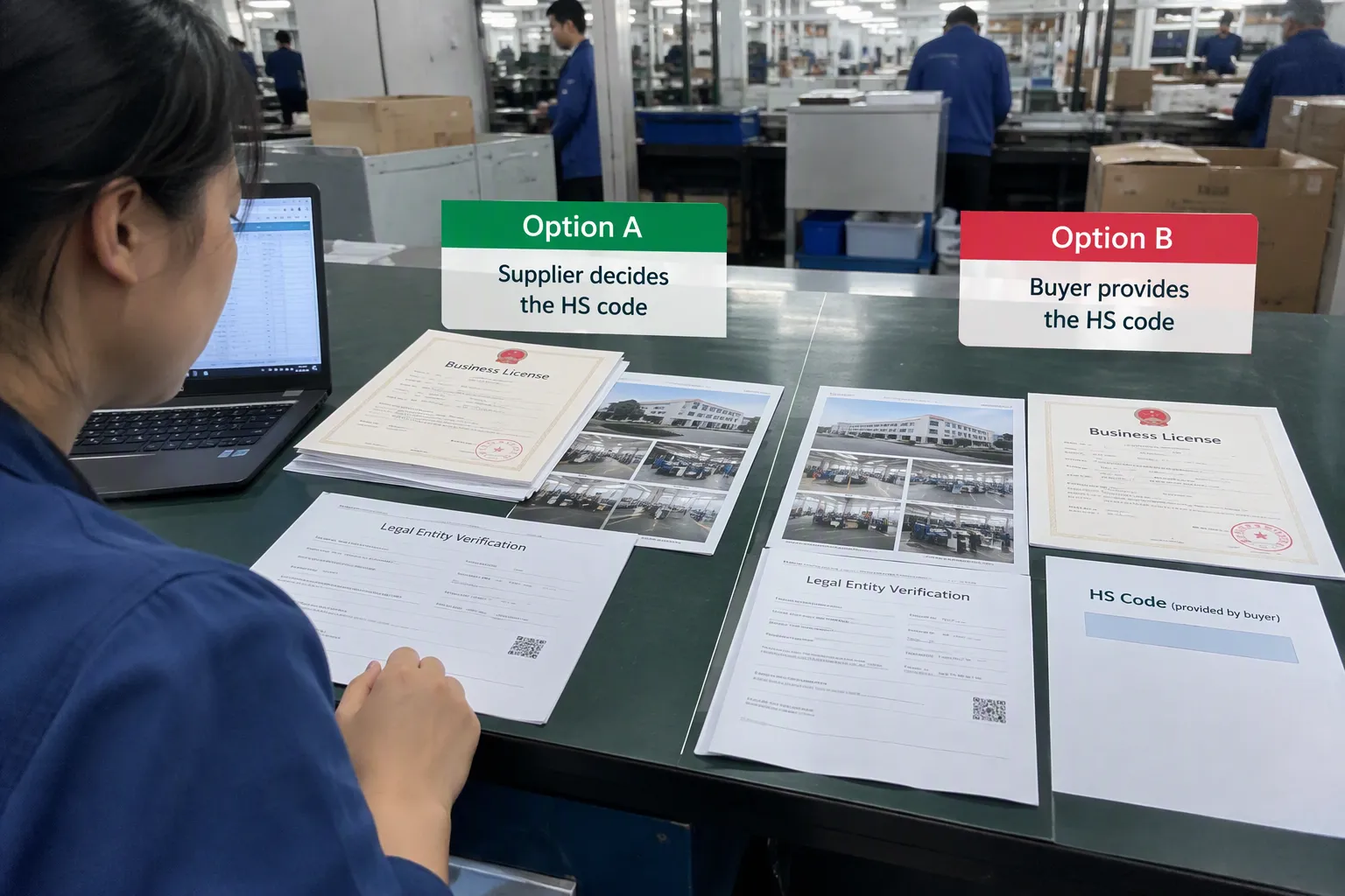 Can a Chinese supplier choose the HS code for the buyer (from section: Can a Chinese supplier choose the HS code for the