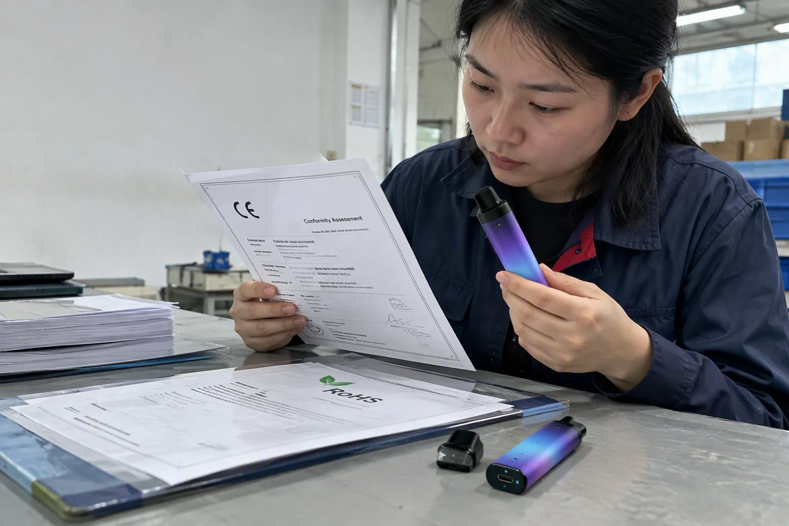 Does a UK reusable vape verification checklist prove legal compliance (from section: Does a UK reusable vape verificatio