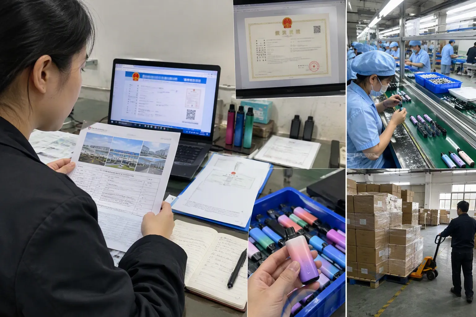 Does a factory relationship prove that a supplier can grant vape distribution rights (from section: Does a factory relat