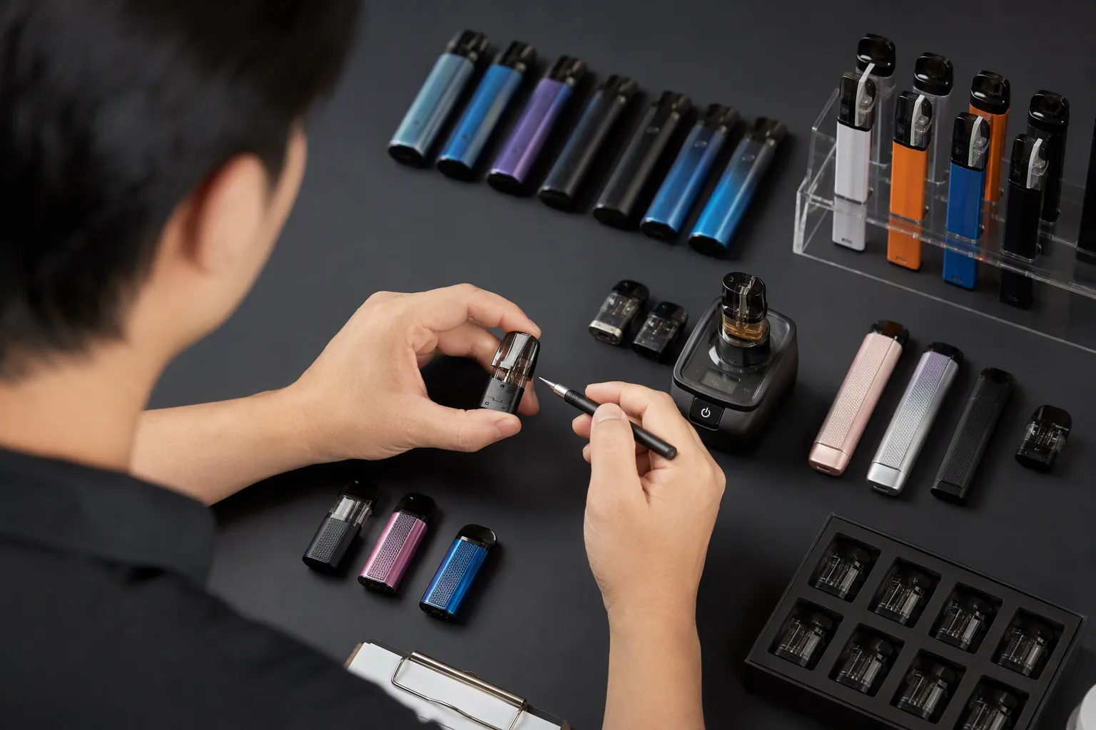 production (from section: Can a supplier confirm stock for a mixed-brand vape order?) — Can a supplier confirm stock for