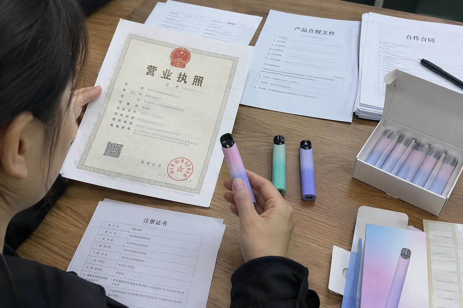 What documents should I request before buying disposable vapes (from section: What documents should I request before buy