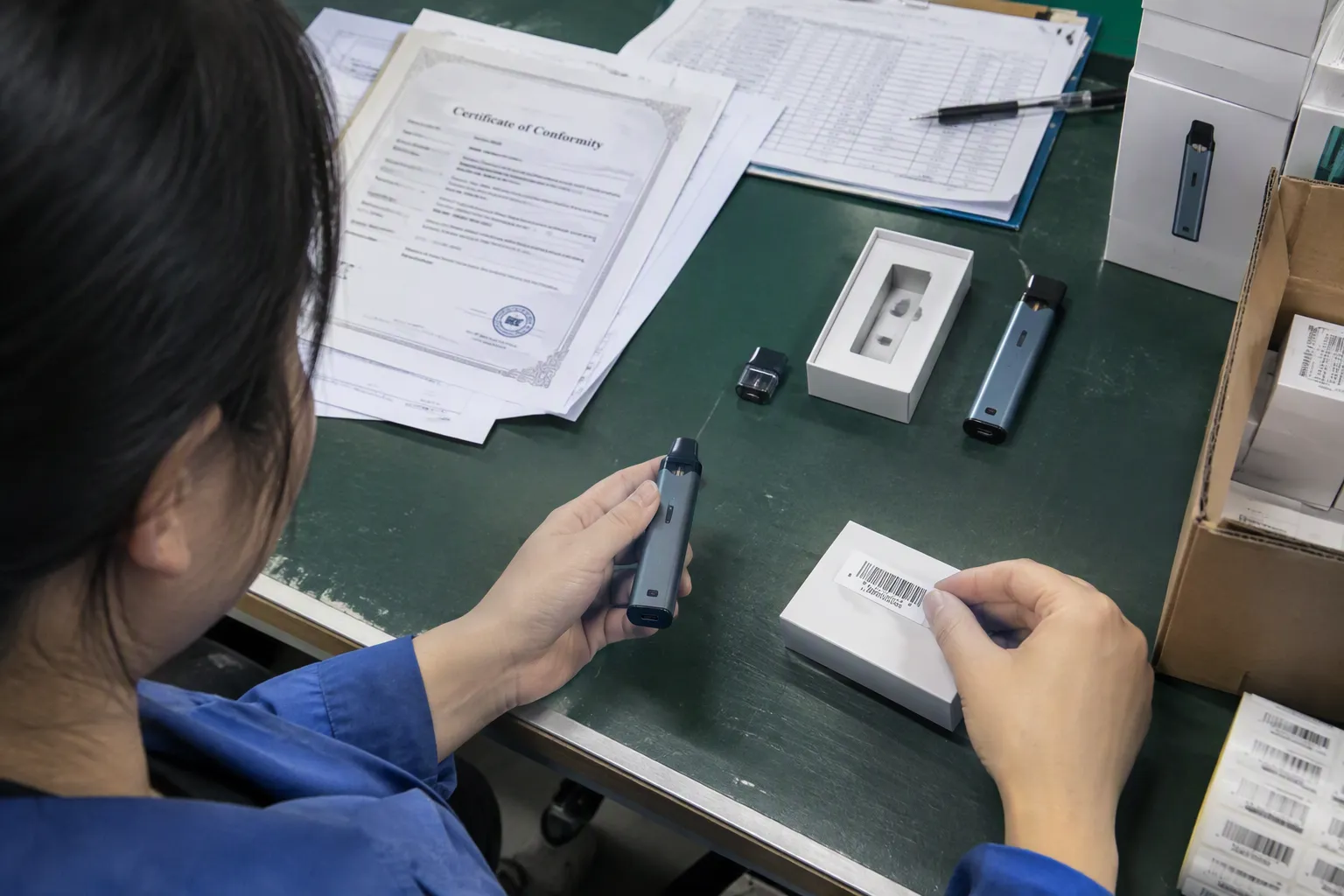 What documents should I compare with reusable vape packaging (from section: What documents should I compare with reusabl