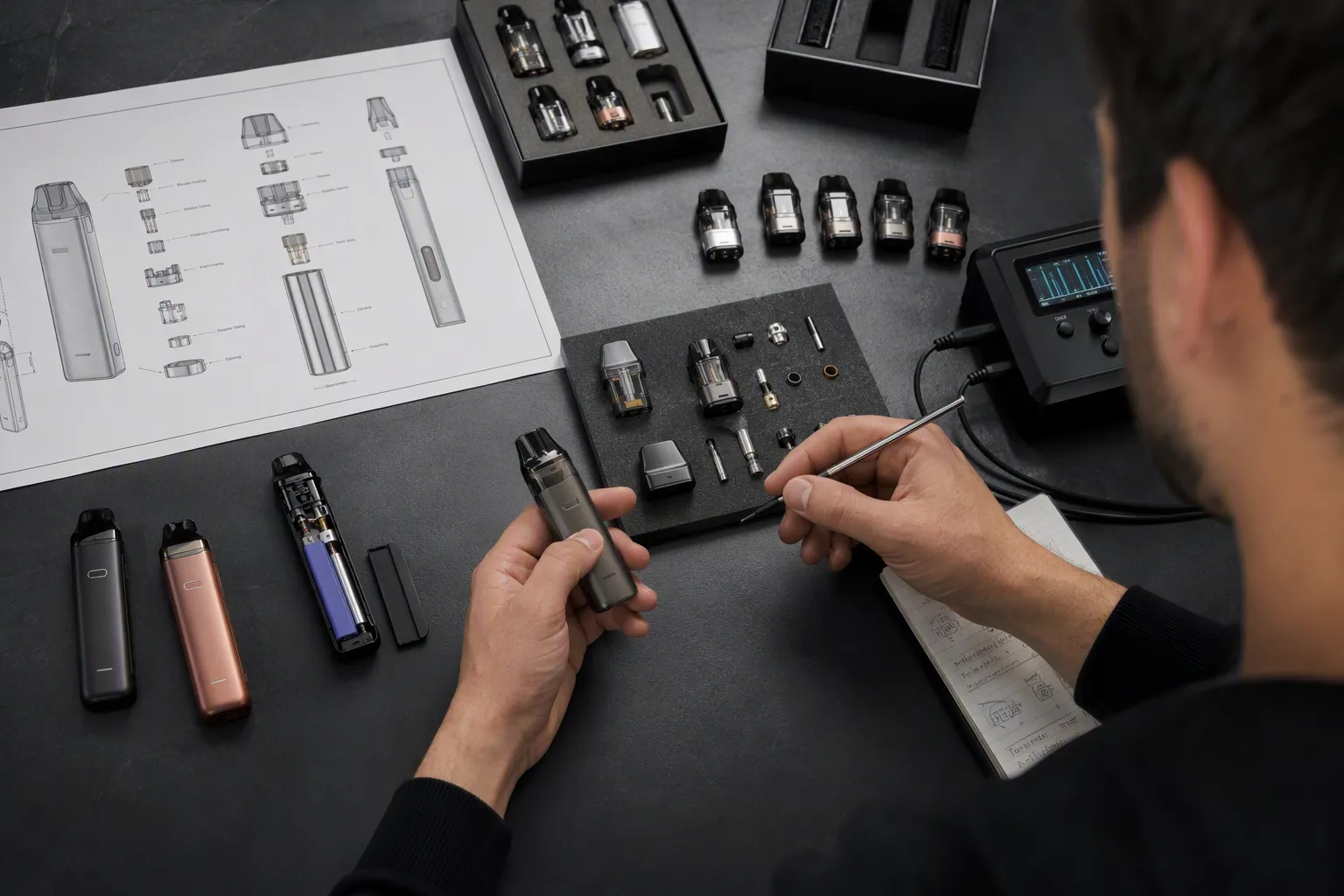 production (from section: Is supplier launch support enough to guarantee vape sales?) — Is supplier launch support enoug
