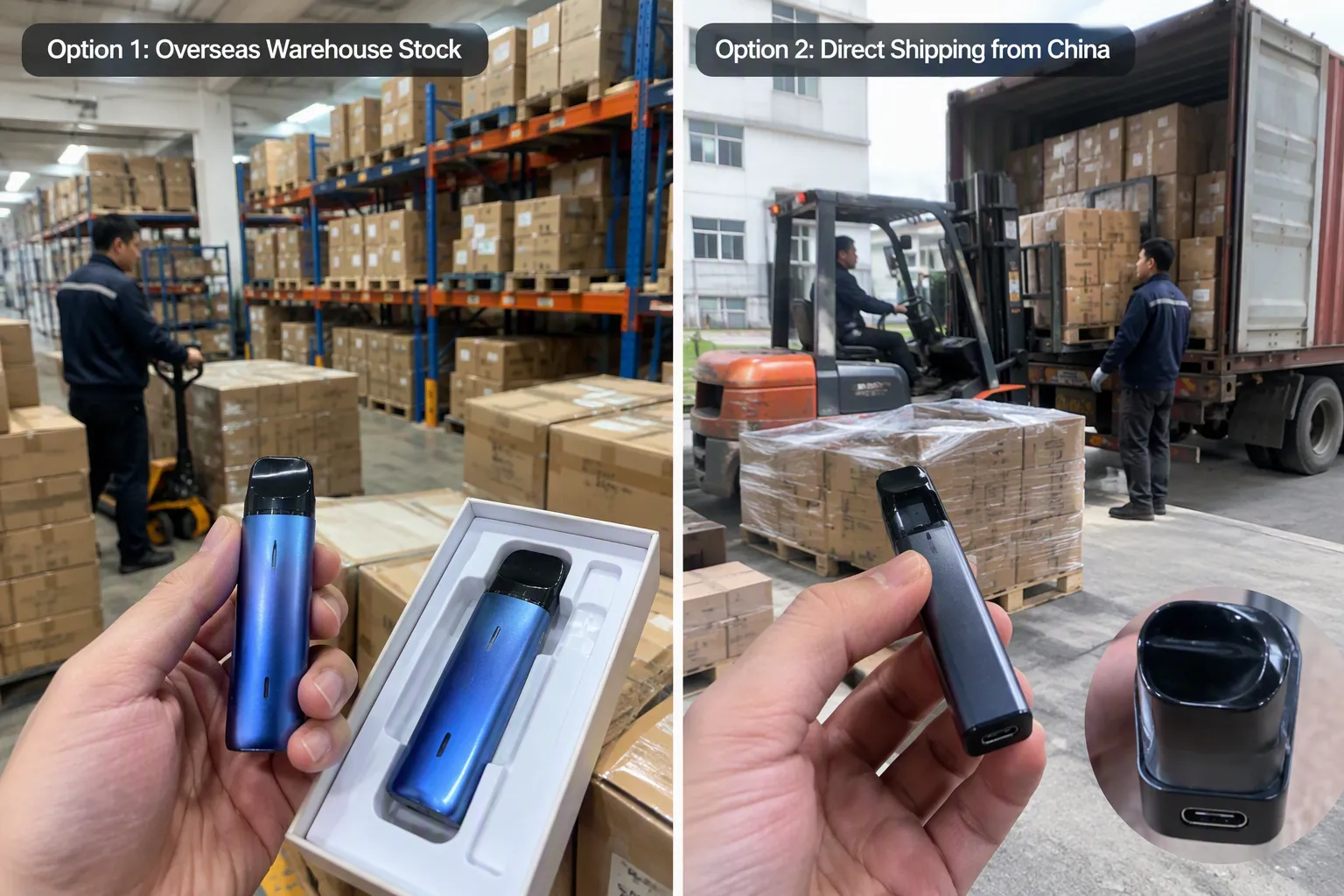Is overseas warehouse stock suitable for every vape business (from section: Is overseas warehouse stock suitable for eve