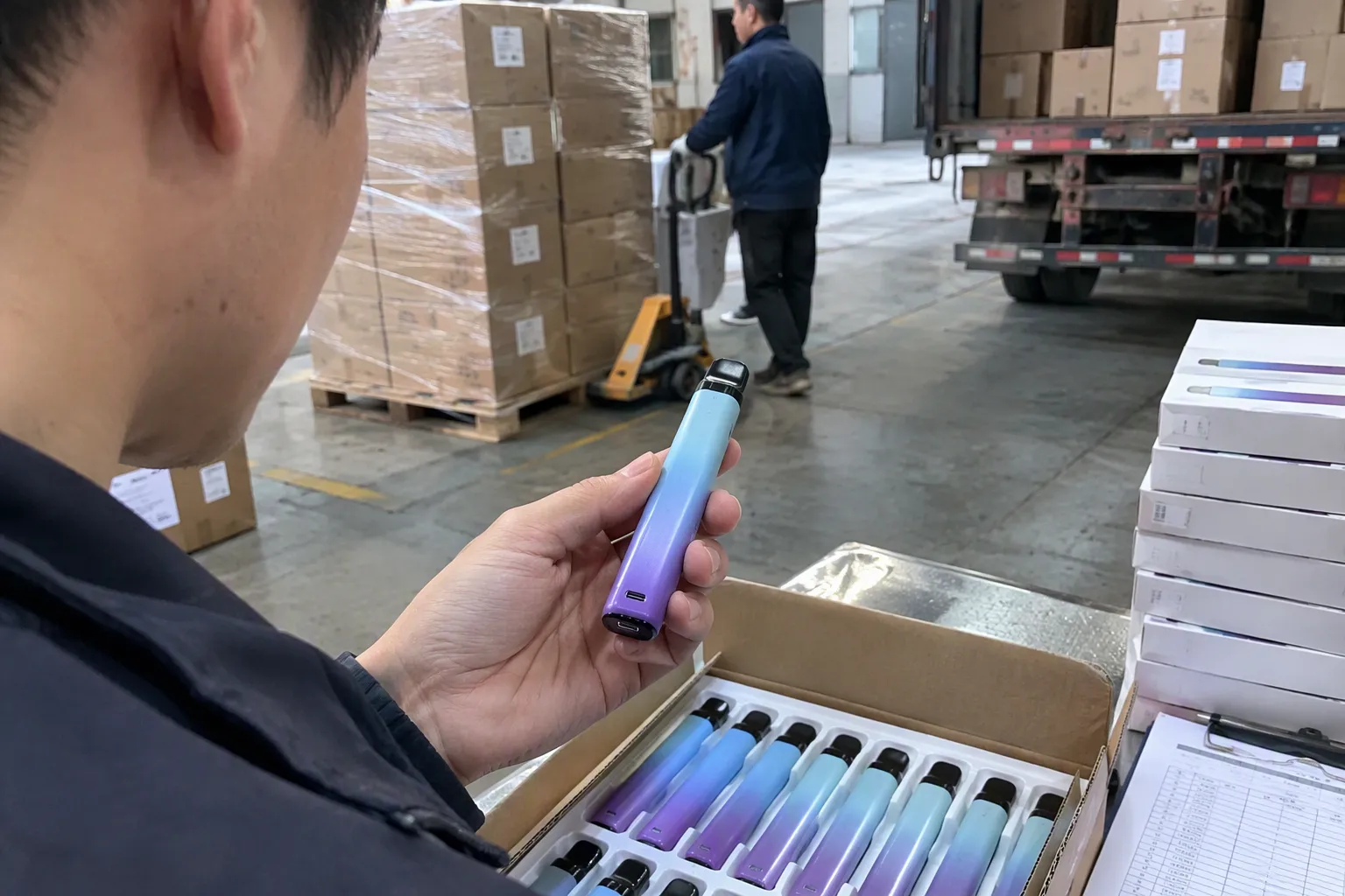 Can I automatically sell vape inventory after a distribution agreement ends (from section: Can I automatically sell vape